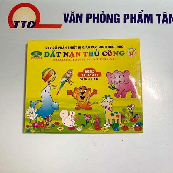 Đất Nặn Thủ Công Cho Bé Mic 6 Màu _10 Màu