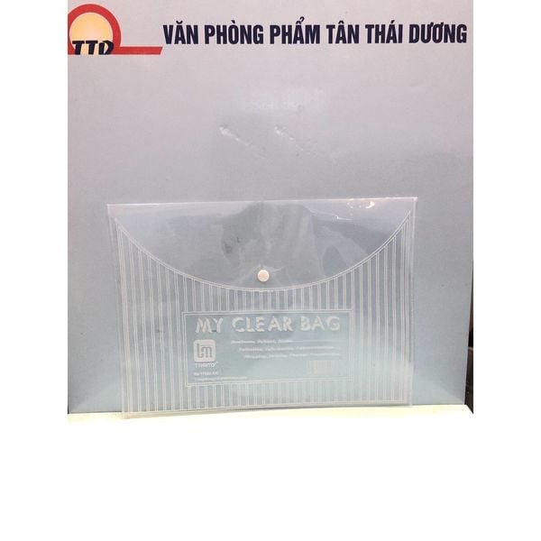 Túi Khuy Bấm My Clear , Túi Đựng Tài Liệu Trong