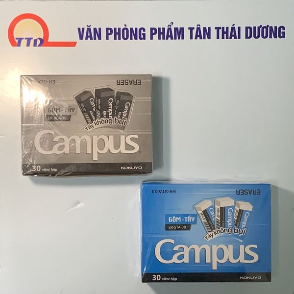 Tẩy Campus Màu Sắc - Hồng/ Xanh Dương/ Đen/ Trắng