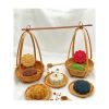 Bộ Quang Gánh mini - Quang thúng mini - Tặng kèm nón lá mini - Decor trang trí nhà cửa