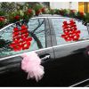 Set 10 Chữ Hỷ Dán Xe Đám Cưới, Dán Tường, Trang Trí Phòng Cưới