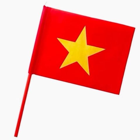 (Lẻ 1 Chiếc) Cờ Đỏ Sao Vàng - Cờ vẫy cầm tay, Cờ khai giảng, văn nghệ - Cờ cồ vũ - Loại Đẹp