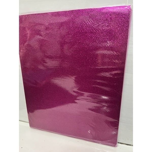 Xốp nhũ kim tuyến . Xốp EVA phủ nhũ .  Làm đồ Handmade - khổ 40x50cm