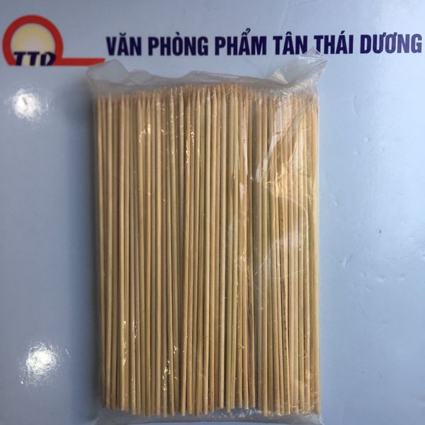 500G QUE XIÊN GỖ DÙNG MỘT LẦN CHIỀU DÀI 20CM