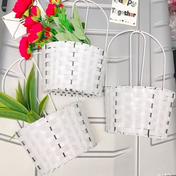 Hoa Giả - Chùm hoa đỗ quyên giả cao cấp dáng rủ treo tường - Decor Trang trí nhà cửa