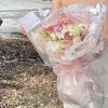 (Lẻ 5 tờ) giấy nến , giấy nhăn gói hoa kiểu hàn quốc cực xinh