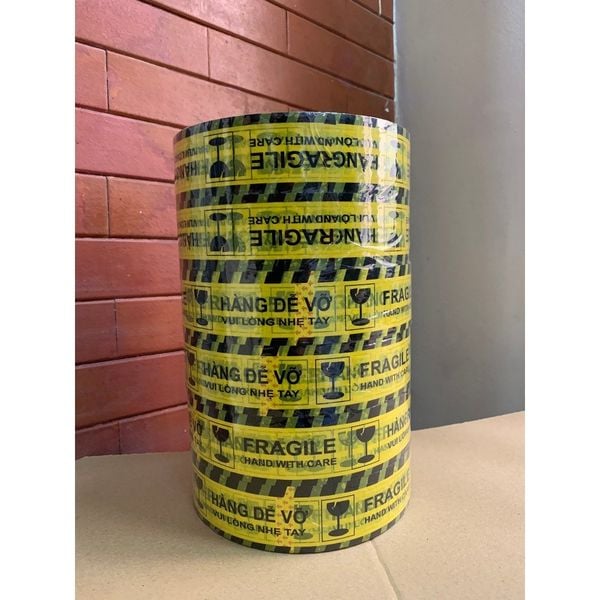 1Kg - 1 Cuộn Băng Dính,Băng Keo Hàng Dễ Vỡ Giá Rẻ a05