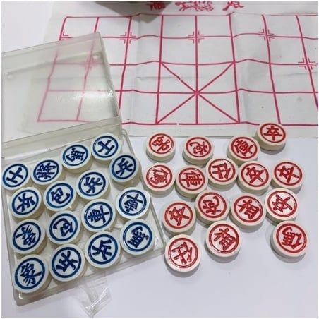 Bộ Cờ Tướng Đại Kèm Hộp Đựng Loại Tốt – 2 Loại To và Nhỏ