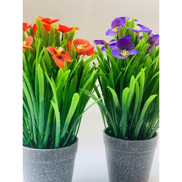 Hoa Giả - Chậu Hoa Giả - Chậu hoa thuỷ tiên giả trang trí nhà cửa - Decor siêu đẹp