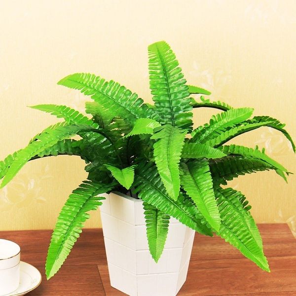 1 Cụm lá cây dương xỉ giả decor trang trí nhà cửa, quán cà phê - Cây hoa giả trang trí