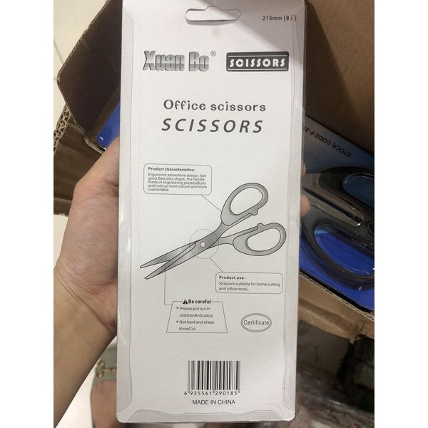 KÉO VĂN PHÒNG 21CM HÀNG CAO CẤP