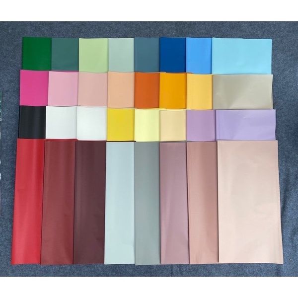 Giấy gói hoa - Giấy mika trơn gói hoa, lót giỏ quà cực đẹp - Sỉ, lẻ