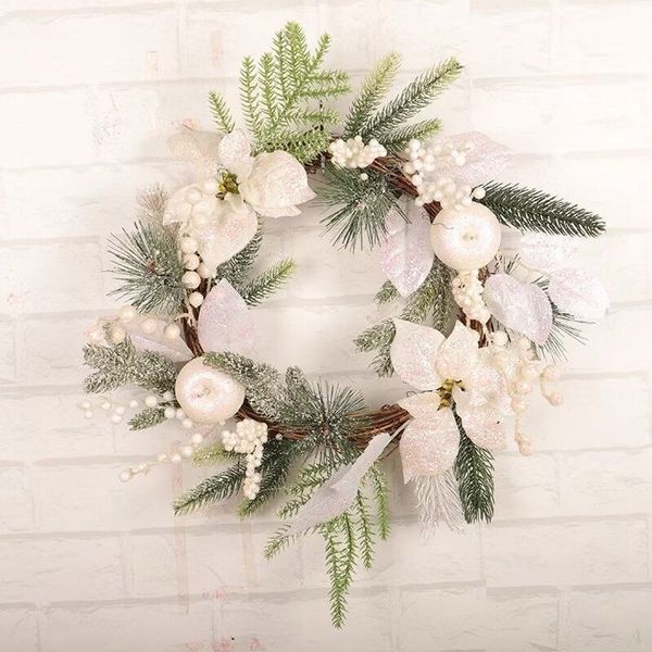 Vòng kết hoa - Vòng dây rừng làm vòng nguyệt quế giáng sinh - Vòng hoa treo cửa trang trí, Decor giáng sinh