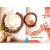 Vòng kết hoa - Vòng dây rừng làm vòng nguyệt quế giáng sinh - Vòng hoa treo cửa trang trí, Decor giáng sinh