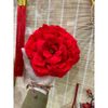 Đầu Bông Hoa Mẫu Đơn Đỏ Size 15cm Dùng Để Trang Trí Tết - Decor Tháp Nước,Tháp Bánh,Tháp Oản Tài Lộc