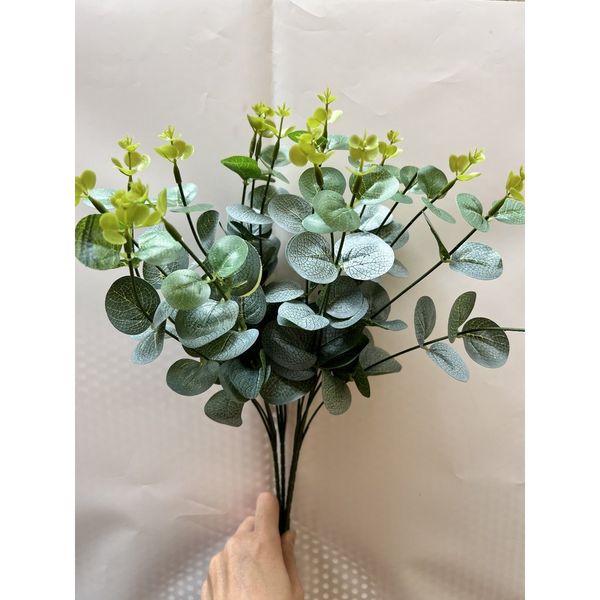 Cụm lá táo , tạo điểm nhấn 16 nhánh - hàng đẹp giống thật