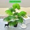 Cây Giả - Cụm cọ giả 12 lá cao cấp - Decor Trang trí nhà cửa