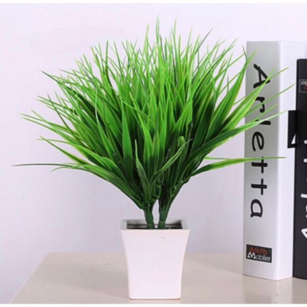 Cụm cỏ giả - Decor trang trí nhà cửa - Cây hoa giả trang trí