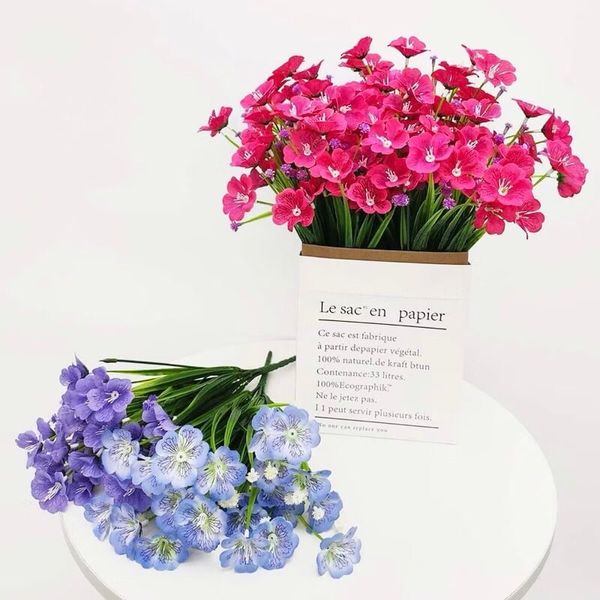 Hoa Giả - Hoa Cỏ Bướm - Cụm hoa cỏ bướm giả - Decor Trang trí cực xinh