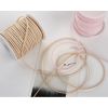 (Lẻ 5 mét) Cuộn dây nhung - Cuộn dây da lộn - Làm đồ handmade - Trang trí bó hoa, hộp quà