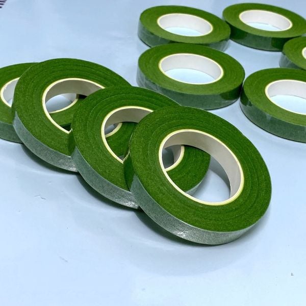 Cuộn Băng Keo Sáp - Băng cuốn cành - Sáp Quấn Làm Hoa Voan - Hoa Giấy - Làm Đồ Trang Trí Handmade