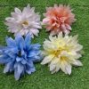 Hoa giả - Đầu bông hoa Cúc Pha Lê bằng lụa - Đầu bông hoa giả trang trí nhà cửa, trang trí tháp oản - Decor giỏ quà Tết