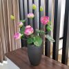 CÀNH SEN LỤA - HOA SEN THÁI . trang trí tháp oản tài lộc , cắm bình , decor cực đẹp.