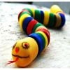 100 nút chai nhựa màu sắc - làm đồ handmade- giáo cụ học tập