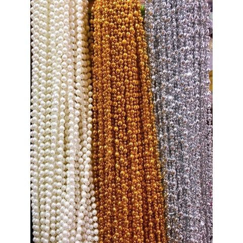 3Met Dây Chuỗi Ngọc Trang Trí Làm Oản Làm Đồ Handmade