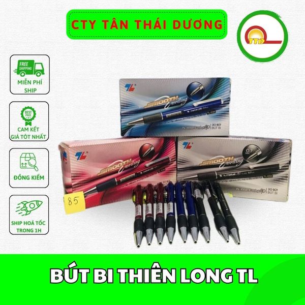 BÚT BI THIÊN LONG TL - 036 0.7mm, 3 màu