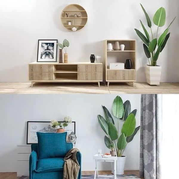 Cây Giả - Cây chuối giả giống thật 99% - Cây chuối cảnh Decor trang trí nhà cửa