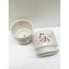 Chậu trồng cây - Chậu gốm, sứ tròn kèm đĩa trồng cây cảnh nhỏ, sen đá - Chậu trồng hoa để bàn
