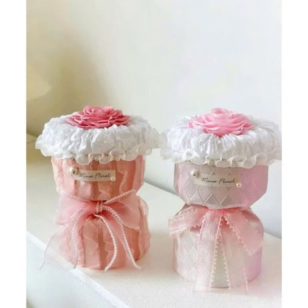 (Lẻ 1 Chiếc) Cốt bìa giấy mini gói hoa 1 bông - Cốt bìa định hình bó hoa - Giấy gói hoa mẫu mới