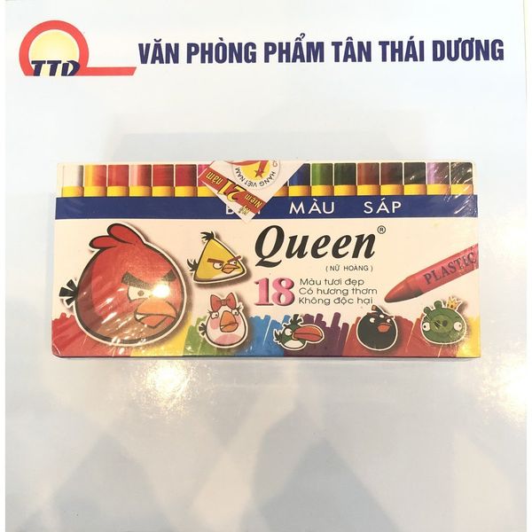 BÚT SÁP QUEEN 12 MẦU VÀ 18 MẦU