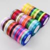 Ruy băng lụa 1cm, 2cm, 4cm nhiều màu - Cuộn 22m - Loại Đẹp