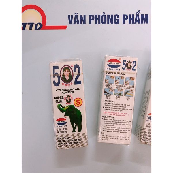 Keo 502 Thuận Phong, Keo Con Voi_Siêu dính
