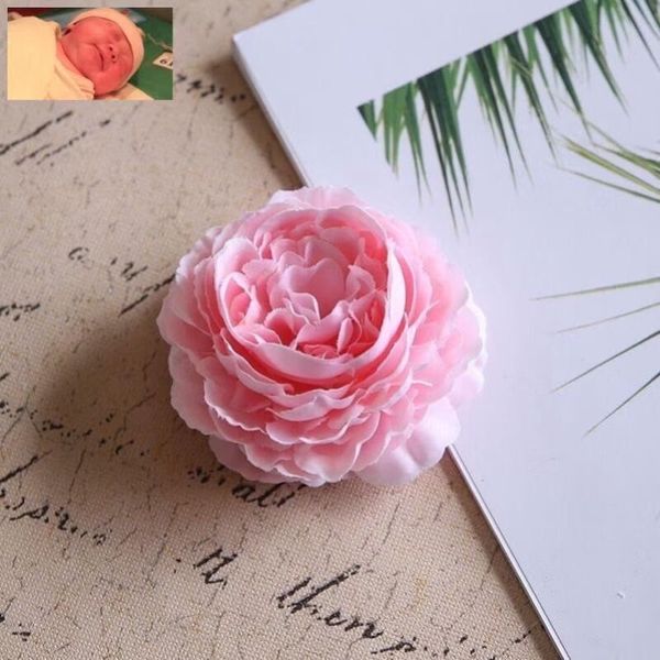 Hoa giả - Đầu bông hoa Mao Lương bằng lụa - Đầu bông hoa giả trang trí giỏ quà Tết, Trang trí tháp oản, tháp bia