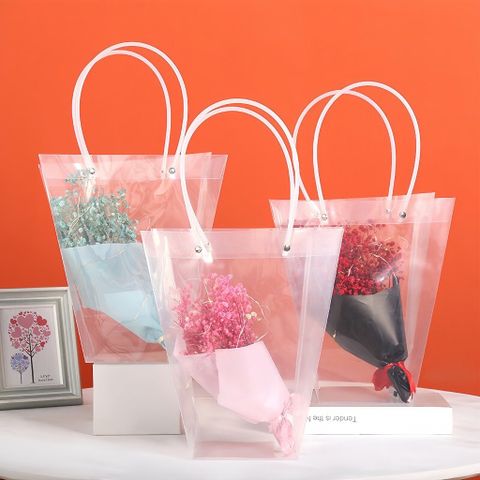 Túi Nhựa Trong Suốt Đựng Bó Hoa Tươi - Hoa Sáp - Quà Tặng Cực Đẹp