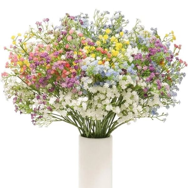 Hoa Giả - Cành hoa baby cao cấp, Cắm lọ hoa trang trí - Decor Trang trí nhà cửa cực đẹp