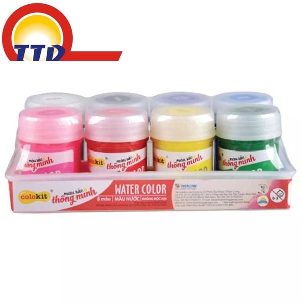 Màu nước Colokit WACO-03 - 8 Màu , 12 Màu loại xịn-Chính hãng