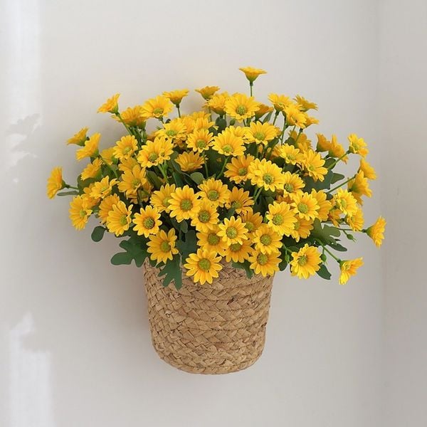 1 Cụm hoa cúc tana - Cúc hoạ mi giả cao cấp siêu xinh - Decor Trang Trí Cực Đẹp