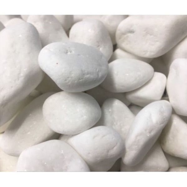 500gram đá trắng - Sỏi trắng trang trí chậu cây, chậu hoa - Trang trí chậu cây tiểu cảnh - Trải nền bể cá cảnh