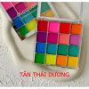 Hộp Phấn 16 Màu Tô Hoa Kẽm Nhung Siêu Tiện Dụng - Chất Lì Mịn Cực Đẹp