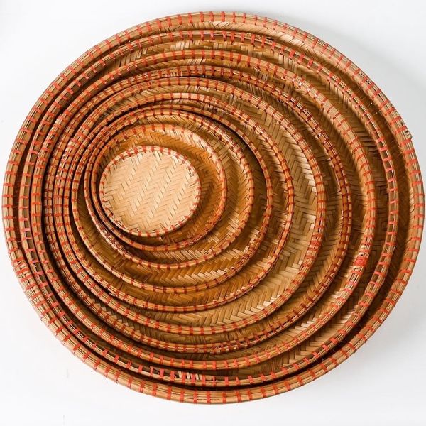 Mẹt mây tre đan -  siêu cứng cáp - trang trí decor lễ tết - đựng đồ ăn -  Nhiều Size
