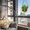 (Loại Dày) Chậu trồng hoa - Giỏ treo hình bát giác, Chậu hoa nhựa - Decor Trang trí nhà cửa