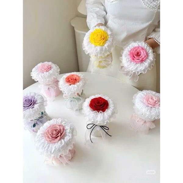 Tập 20 tờ Cốt giấy bìa mini gói hoa 1 bông - Định hình bó hoa - Gói hoa tươi, hoa sáp cực đẹp