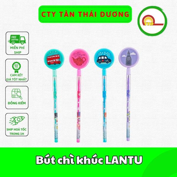 Bút chì khúc LANTU - Đầu bi mê cung