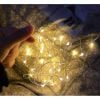 Đèn led dây trang trí dùng pin, đèn led đom đóm fairy light decor, trang trí cực đẹp