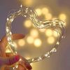 Đèn led dây trang trí dùng pin, đèn led đom đóm fairy light decor, trang trí cực đẹp