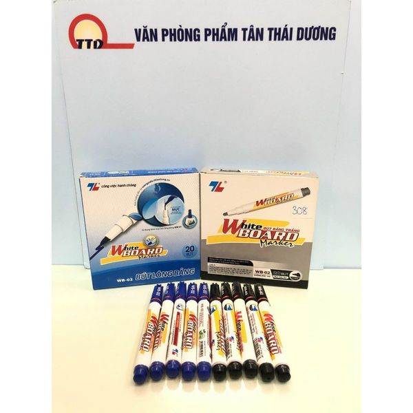 BÚT DẠ BẢNG TRẮNG WB-02, XÓA ĐƯỢC